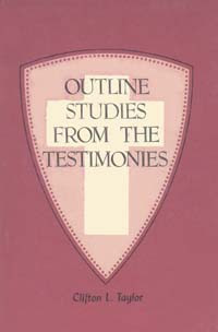 Cover of Outline Studies from the Testimonies is a representation.