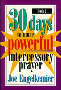 Cover image of 30 Days to More Powerful Intercessory Pray is a representative.