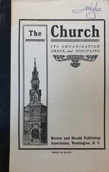 Cover image is an example--no owner name on the front cover.