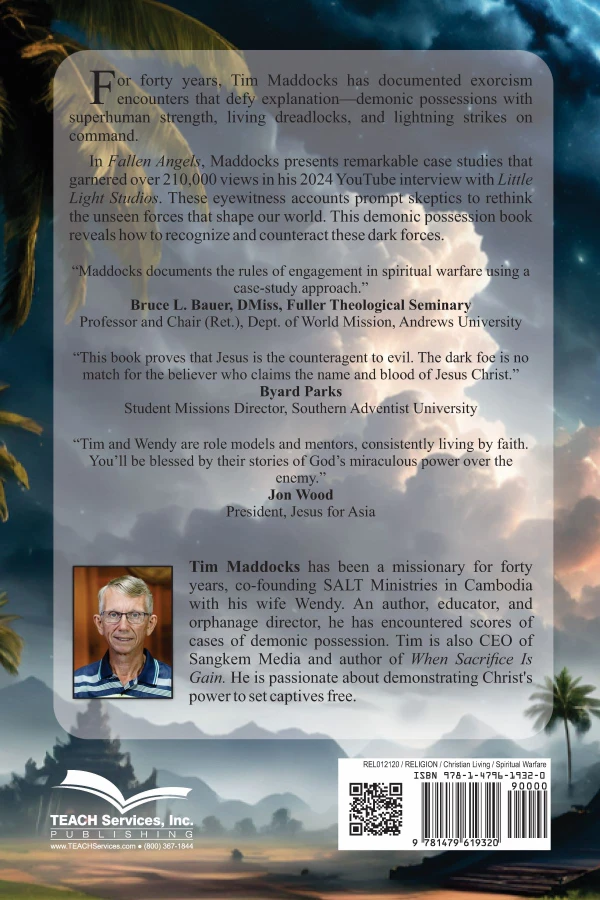 Fallen Angels back cover