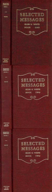 Covers image of Selected Messages Books One, Two and Three is a representative.