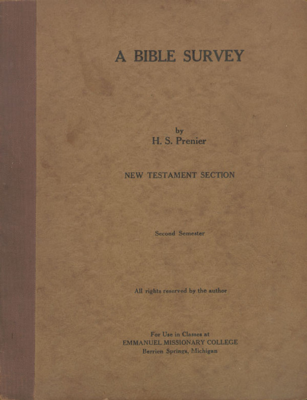 Cover of A Bible Survey