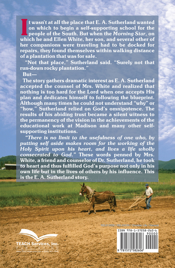 Madison, God's Beautiful Farm--E A Sutherland Story / Gish, Ira Montgomery; Christman, Harry / (PB/2003-2003/B+/USED)