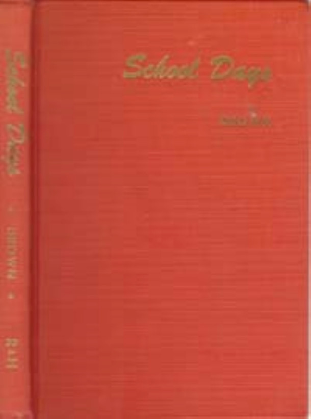 Cover of School Days photo is a representation.
