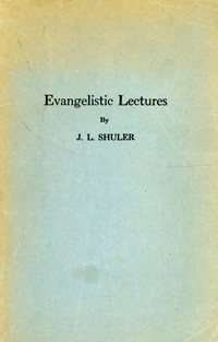 Cover of Evangelistic Lectures is an example. Cover and spine are more worn than shown.