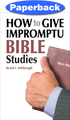 Cover of How to Give Impromptu Bible Studies