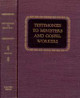 Cover of Testimonies to Ministers and Gospel Workers