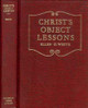 Cover image of Christ's Object Lessons is a representative.