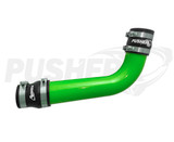 Pusher 3.5" MEGA Driver-side Intercooler Tube 2007.5-2009 Dodge Cummins - Gloss Green