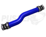 Pusher 3.5" MEGA Passenger Side Intercooler Tube 2007.5-2009 Dodge Cummins- Blue