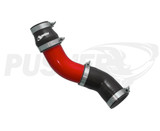 Pusher 3.5" MEGA Passenger Side Intercooler Tube 1994-2002 Dodge Cummins- Red