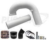 Pusher 3.5" MEGA Intake System 1994-1996 Dodge Cummins 12v- White