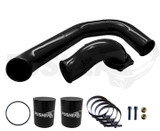 Pusher Intake System for 2008-2010 Ford F250/350 6.4L Powerstroke- Black