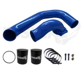 Pusher Intake System for 2008-2010 Ford F250/350 6.4L Powerstroke - Gloss Blue