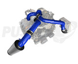Pusher Intake System 2011-14 Ford F250/350 6.7L Powerstroke - Gloss Blue