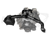 Pusher Intake System 2017-19 Ford F250/350 6.7L Powerstroke - Gloss Black