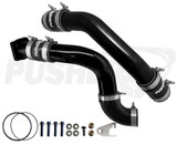 Pusher 3" Hot & Cold Side Charge Tubes for 2017-2022 Ford F250/350 6.7L Powerstroke w/ Throttle Valve Replacement