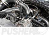 Pusher SuperMax Intake System and HD Driver-side Charge Tube for 2004.5-2005 Duramax LLY Trucks