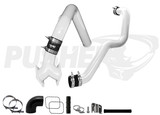 Pusher SuperMax Intake System and HD Driver-side Charge Tube for 2004.5-2005  - White
