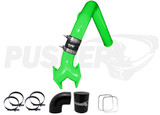 Pusher SuperMax Intake System for 2004.5-2005 Duramax LLY Trucks- Green