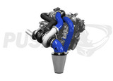Pusher Max Compound Turbo System for 2006-2007 Duramax LBZ Trucks - Gloss Blue