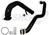 Pusher Max HD Charge Tube Package for 2006-2010 Duramax LBZ/LMM Trucks- Black