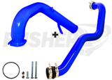 Pusher Max HD Charge Tube Package for 2006-2010 Duramax LBZ/LMM Trucks- Blue