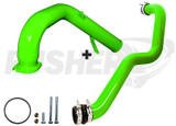 Pusher Max HD Charge Tube Package for 2006-2010 Duramax LBZ/LMM Trucks- Green