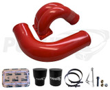 Pusher 3.5" MEGA Intake System 2010-2012 Ram Cummins Trucks- Red