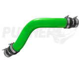 Pusher 3.5" MEGA Passenger-Side Intercooler Tube 2013-2018 Ram Cummins- Green
