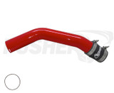 Pusher HD 3&quot; Hot Side Charge Tube for 2011-14 Ford F250/350 6.7L Powerstroke- Red