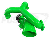 Green Pusher Powerflow Intake Manifold / Turbo Inlet Package for 2015-19 Ford 6.7L Powerstroke Equipped Trucks