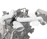 Pusher Race Intake Manifold and Turbo Inlet for 2015-2016 Ford F250/350 6.7L Powerstroke - Gloss White