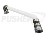 Pusher HD Upper Coolant Tube for 6.7L Powerstrokes - Gloss White