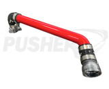 Pusher HD Upper Coolant Tube for 6.7L Powerstrokes- Red