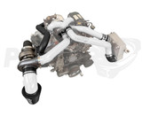 Pusher F5 Compound Turbo & Intake System 2017-19 Ford F250/350 6.7L Powerstroke - Gloss White Pusher F5 Compound Turbo & Intake System 2017-19 Ford F250/350 6.7L Powerstroke - Gloss White