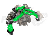 Pusher F5 Compound Turbo & Intake System 2017-19 Ford F250/350 6.7L Powerstroke - Pusher Green Pusher F5 Compound Turbo & Intake System 2017-19 Ford F250/350 6.7L Powerstroke - Pusher Green