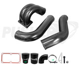 Pusher 3.5" MEGA Intake System with Passenger-Side Intercooler Tube for 2019-2024 Ram Cummins - Titanium
