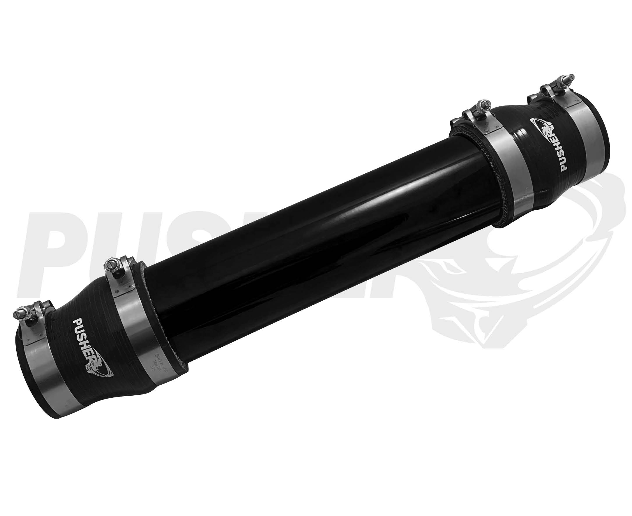 Pusher 3" Passenger Side Intercooler Tube 1991.5-1993 Dodge Cummins 12v- Black