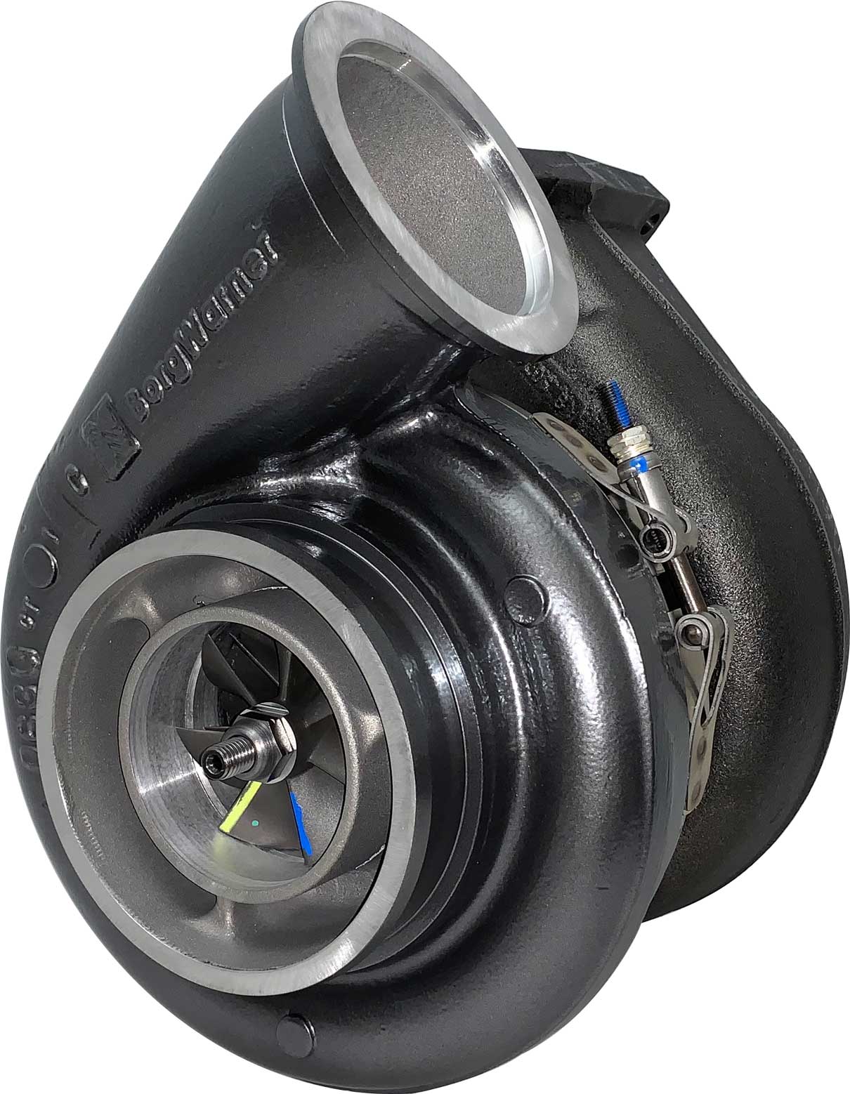 Borg Warner S475/96/T6/1.32 with Titanium Powder Coated Compressor