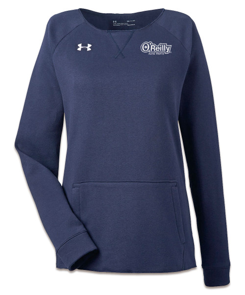 Under Armour Ladies' Hustle Fleece Crewneck Sweatshirt