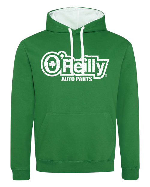 Unisex Midweight Varsity Contrast Hoodie