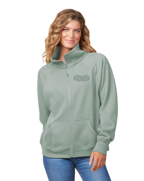 Ladies Relaxed Full Zip Fleece