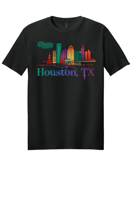 Softstyle® Full-Color Houston Skyline T-Shirt