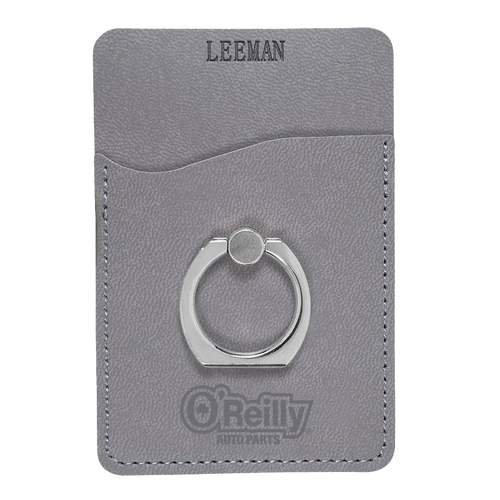 Card Wallet with Metal Ring Phone Stand