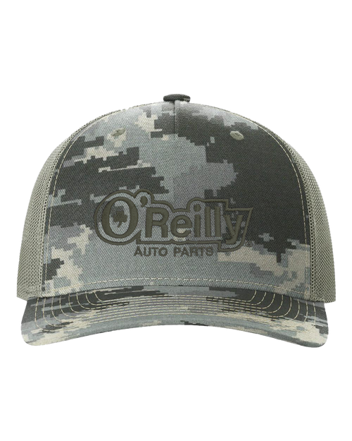 Proud Veteran Digital Camo Five-Panel Trucker Cap