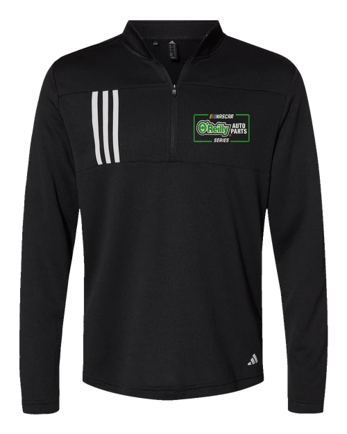 NASCAR SERIES Men's 3-Stripes Quarter-Zip Pullover