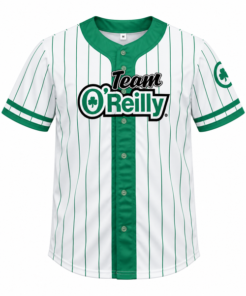 Team O'Reilly Retro Baseball Jersey