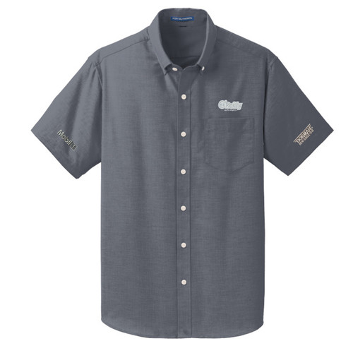 2022 Men's O'Reilly Short Sleeve - Soft Black Crosshatch