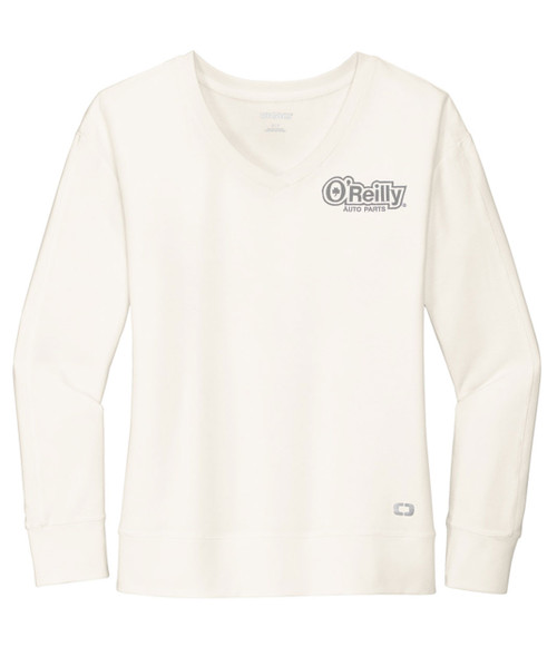 Performance French Terry V-Neck Ladies Sweatshirt